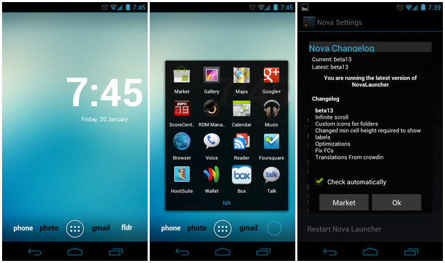 Android Nova Launcher