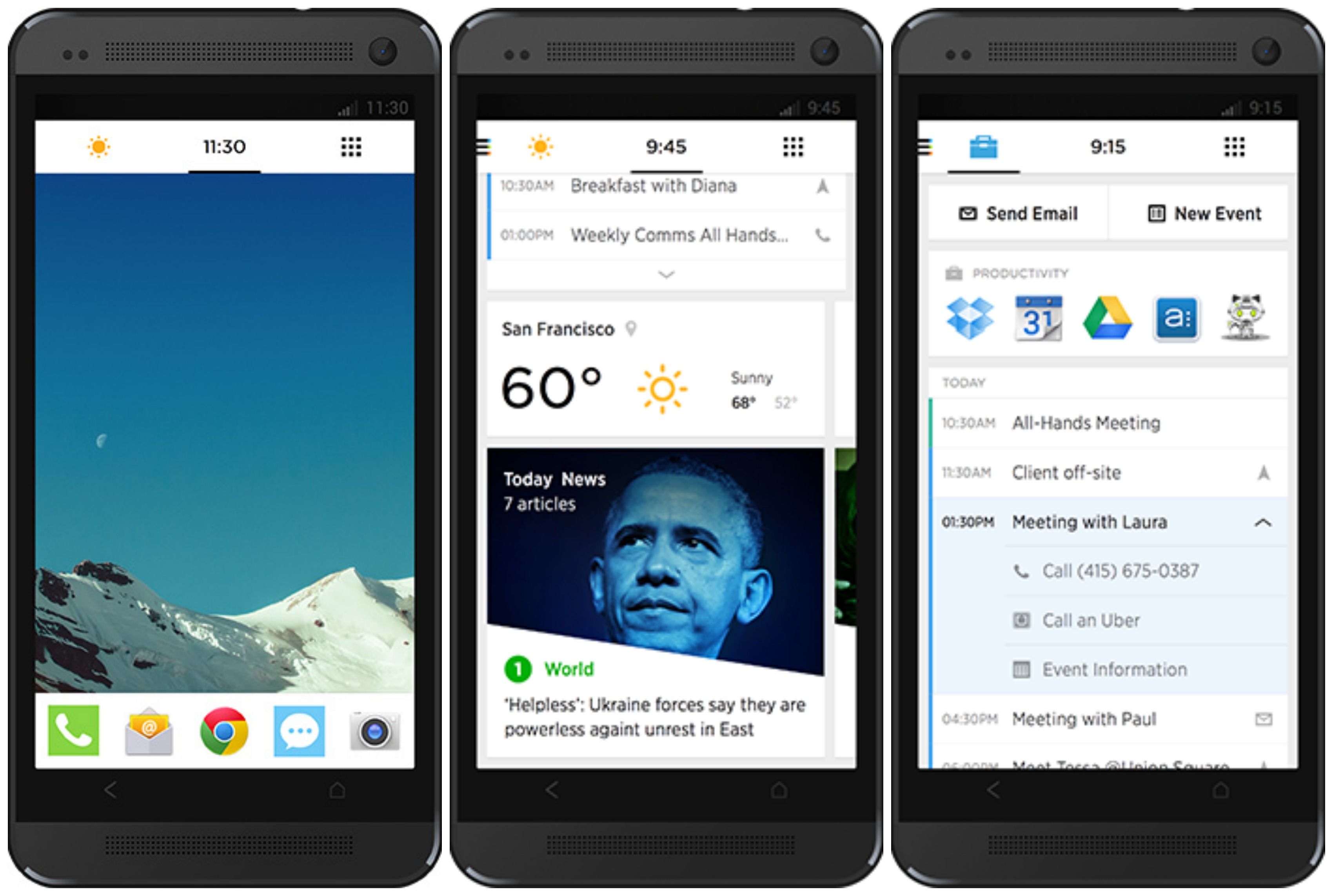Android Yahoo Aviate Launcher