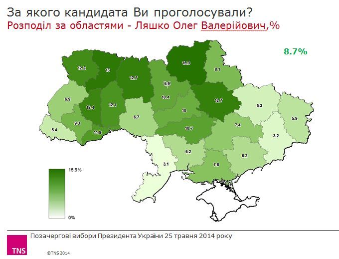 ляшко карта