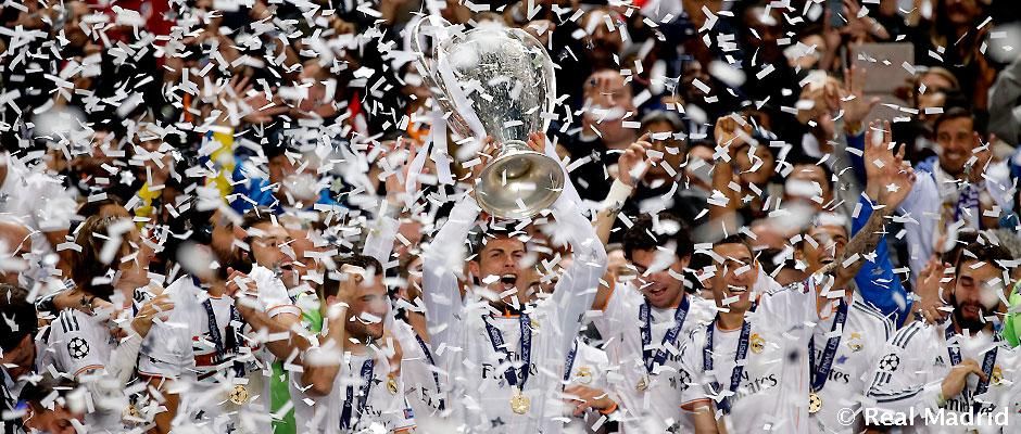 Роналду з Кубком чемпіонів