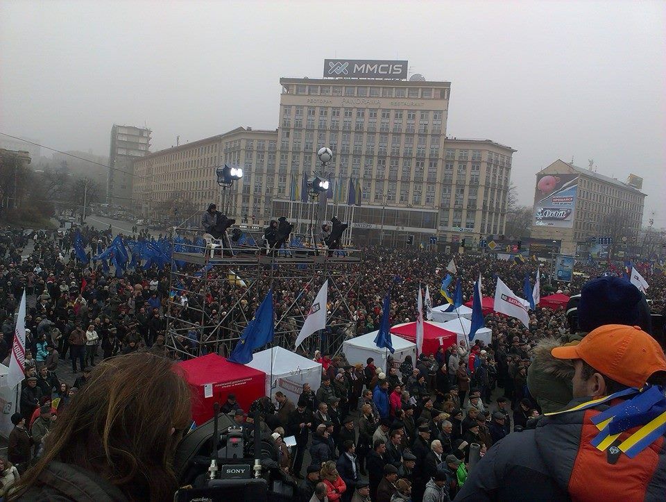 Мітинг на Євромайдані 24 листопада_3
