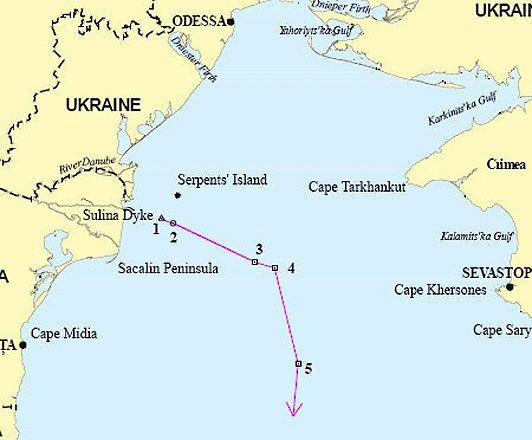 Остров змеиный украина новости карта