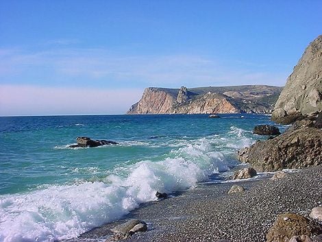 Крым море пляж фото