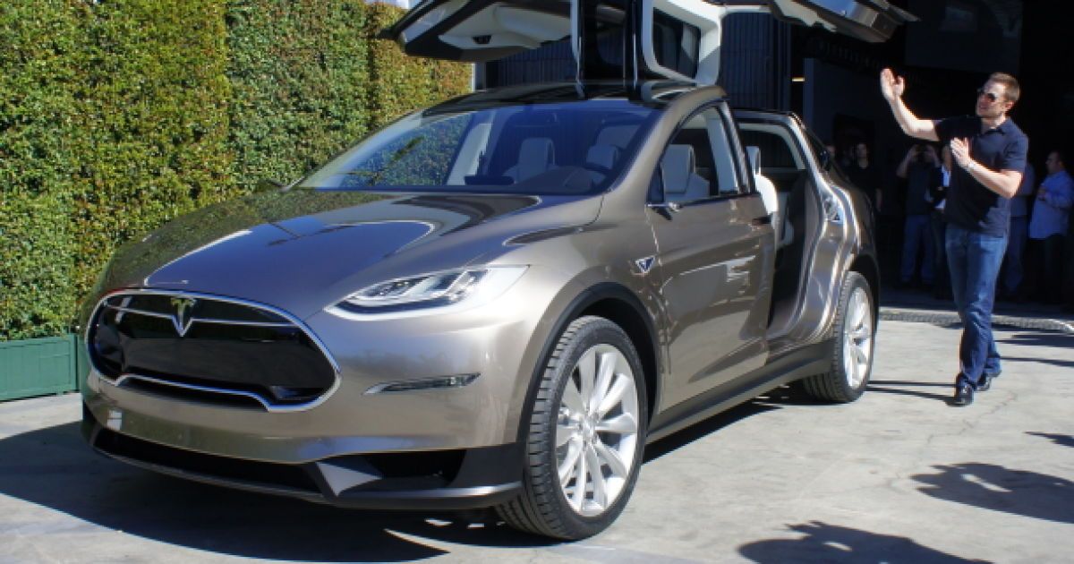 электрокроссовер tesla model x