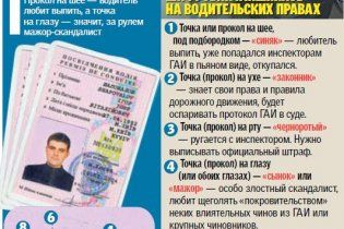 Гаишники тайно метят водительские удостоверения