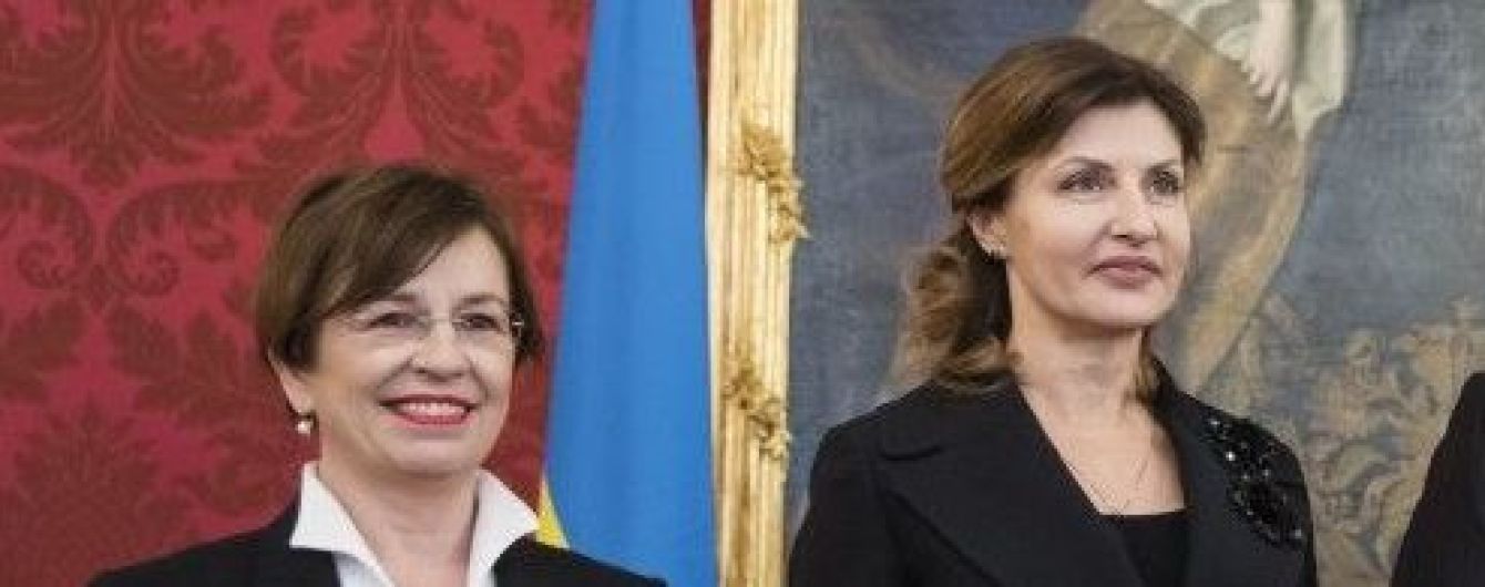 Битва образов первых леди: Марина Порошенко vs Дорис Шмидауэр