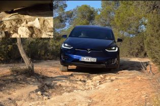 Tesla Model X испытали на прочность