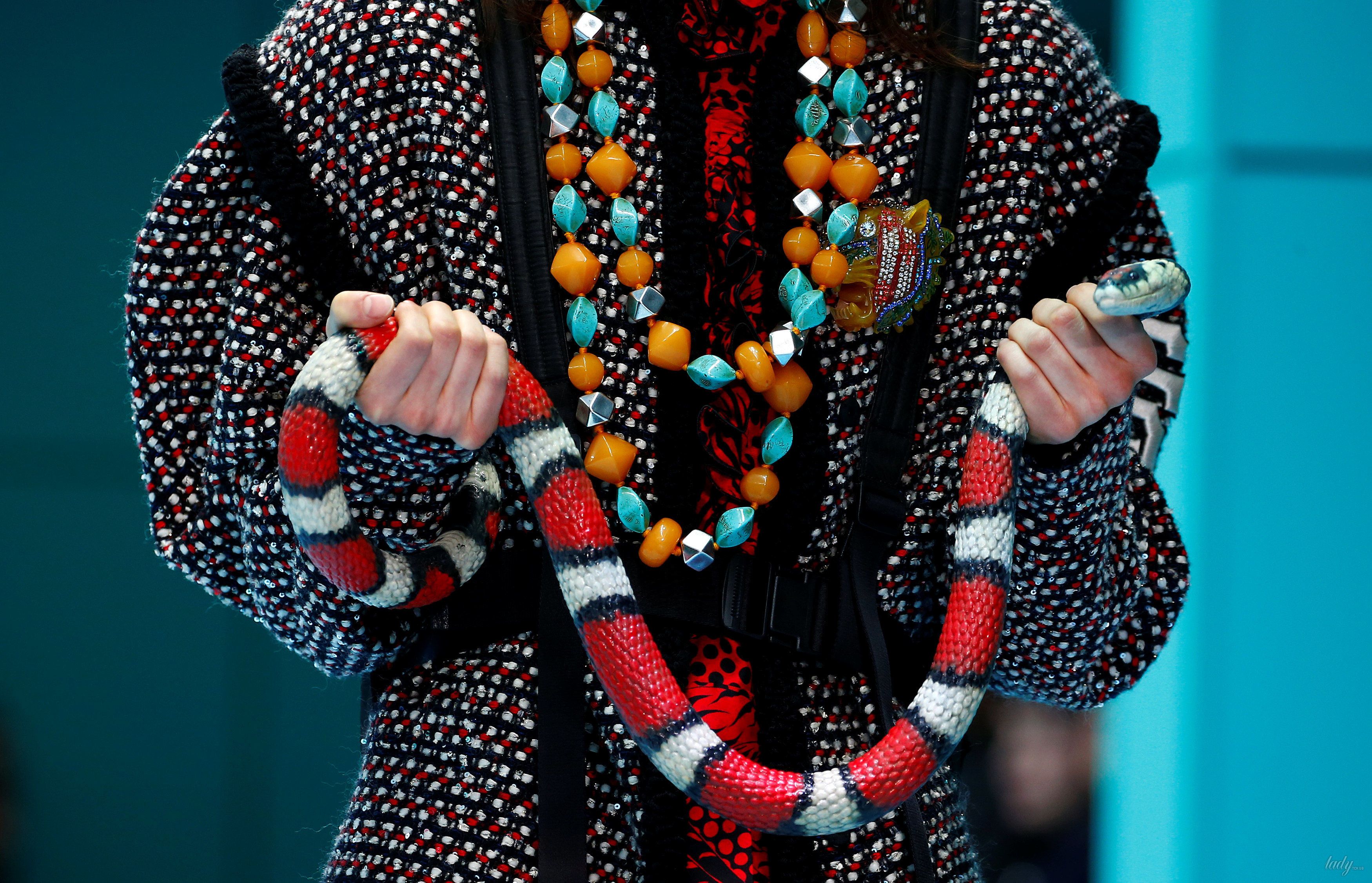 Показ коллекции бренда Gucci в Милане_11