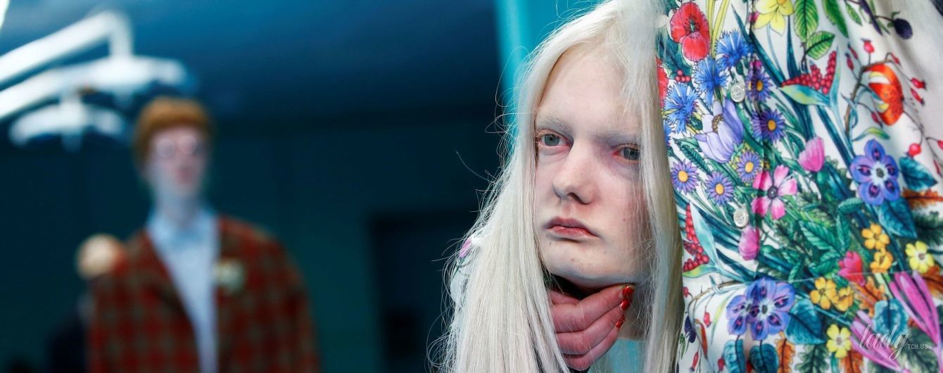 С головами вместо сумок: дизайнер бренда Gucci произвел фурор эпатажным шоу на Неделе моды в Милане