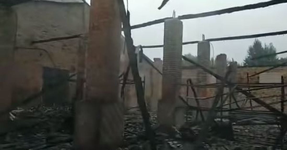 У центрі Львова палав склад з одягом та побутовою хімією