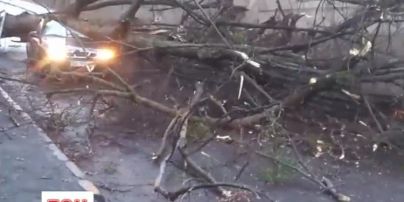 Разрушительный ураган с запада движется в Киев
