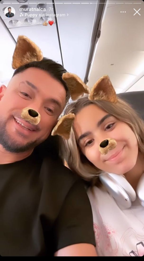 Мурат Налчаджиоглу с дочерью от Ани Лорак / © instagram.com/muratnalca