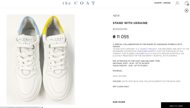 Кеды Елены Зеленской