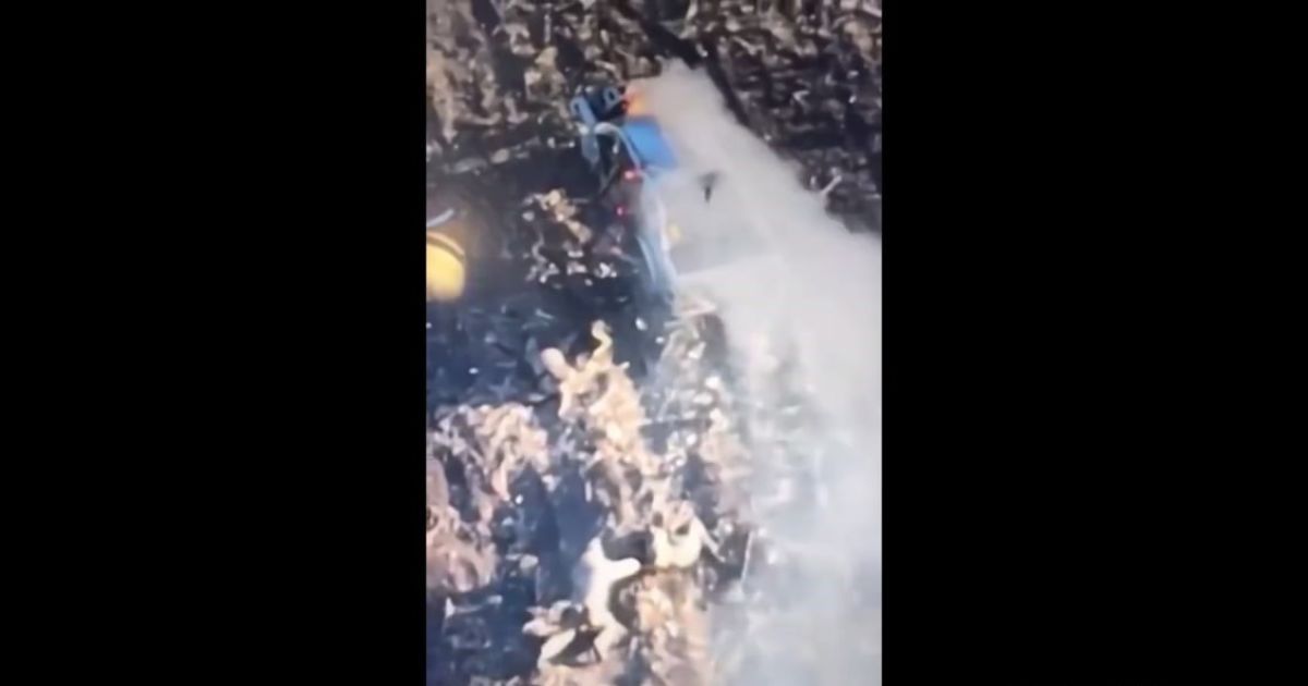 "Слава тобі, вояче": в Мережу потрапило відео, як боєць ЗСУ під шквальним вогнем витягує з поля пораненого побратима