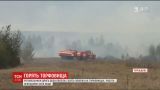 В Черкасской области продолжают гореть десятки гектаров торфяников