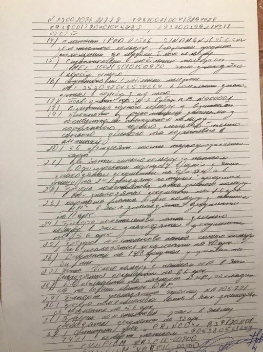 СБУ провела обшук у квартирі Рубана. протокол_4