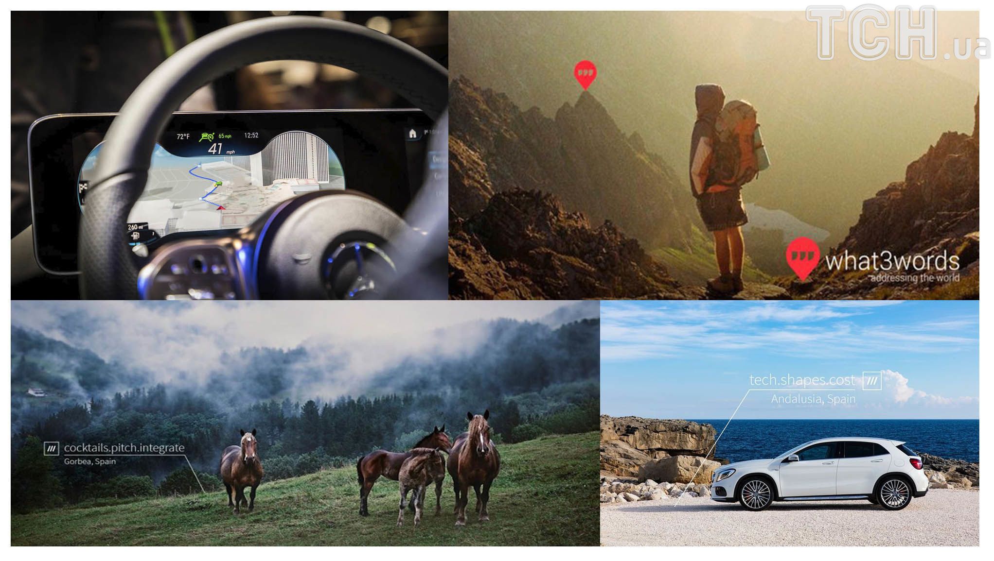 What3Words Mercedes-Benz