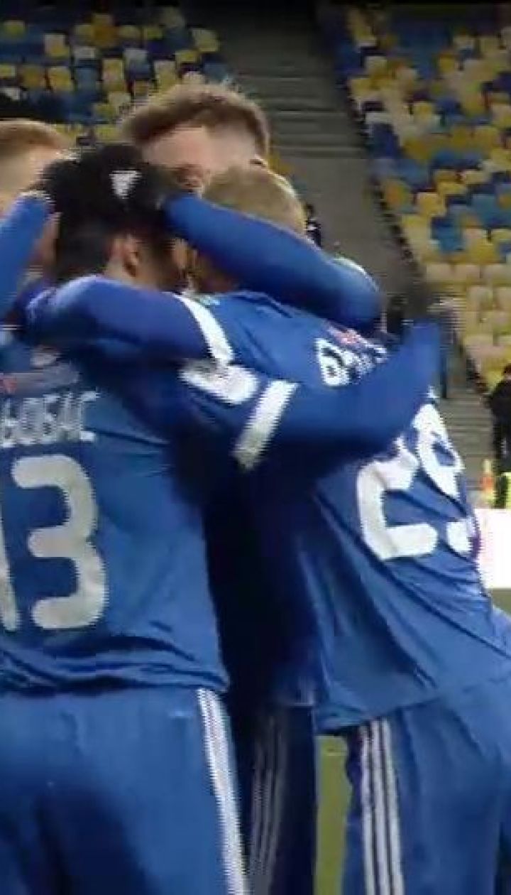 Динамо - Ворскла - 4:0. Відео голу Хльобаса