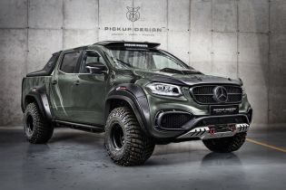 Поляки создали дизайн новой лимитированной серии пикапов Mercedes-Benz X-Class