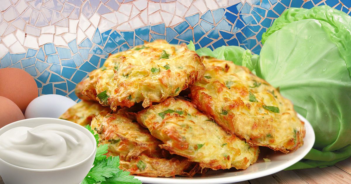 Оладьи из капусты — просто и необыкновенно вкусно