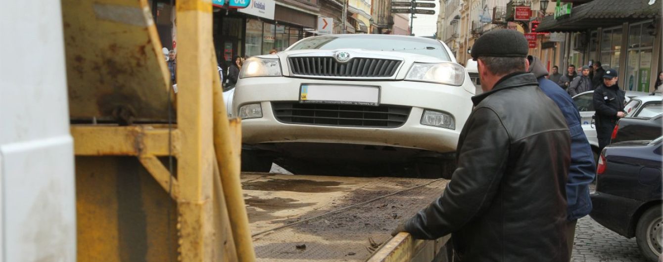 Водителей будут лишать автомобилей за неправильную парковку