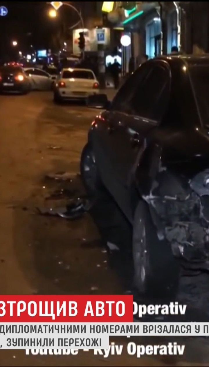 В столичной полиции рассказали детали ДТП с участием авто российского посольства