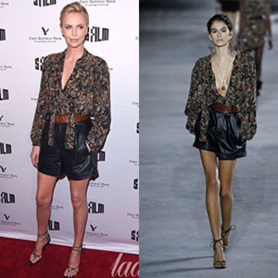 Кому больше идет наряд от Saint Laurent?