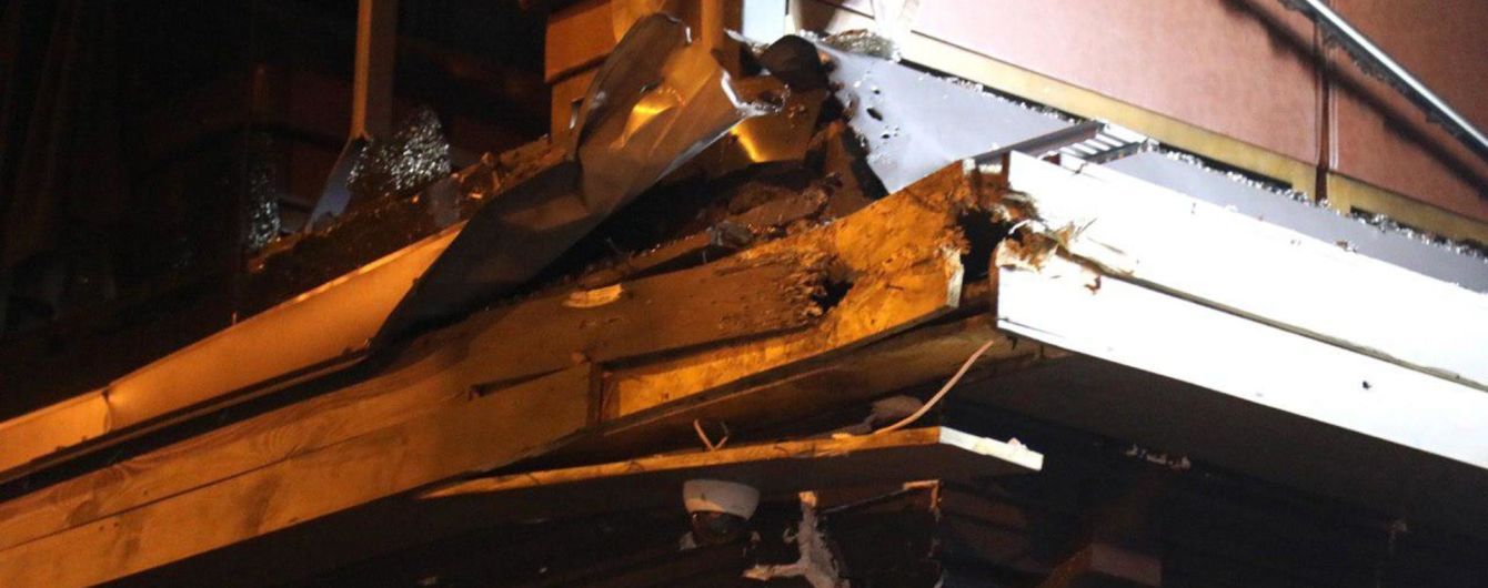 Будівлю "Київміськбуду" обстріляли з гранатомета