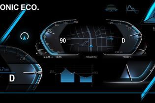BMW показали приборную панель будущего