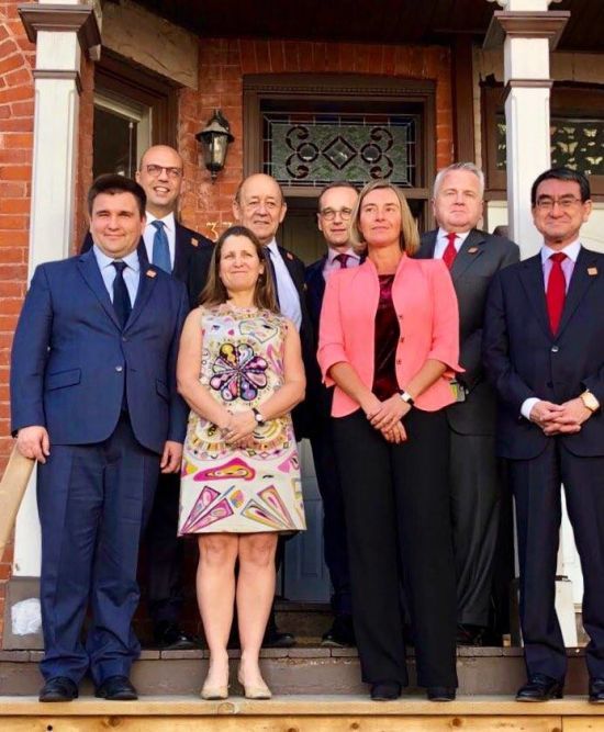 Україна взяла участь у спеціальному засіданні "Великої сімки" у Канаді