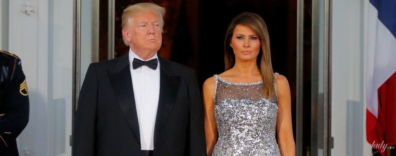 Вновь впечатлила: Мелания Трамп в роскошном платье блистала на торжественном ужине в Белом доме