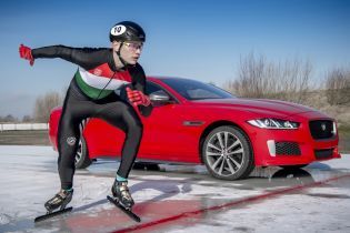 Jaguar XE побив рекорд олімпійського чемпіона