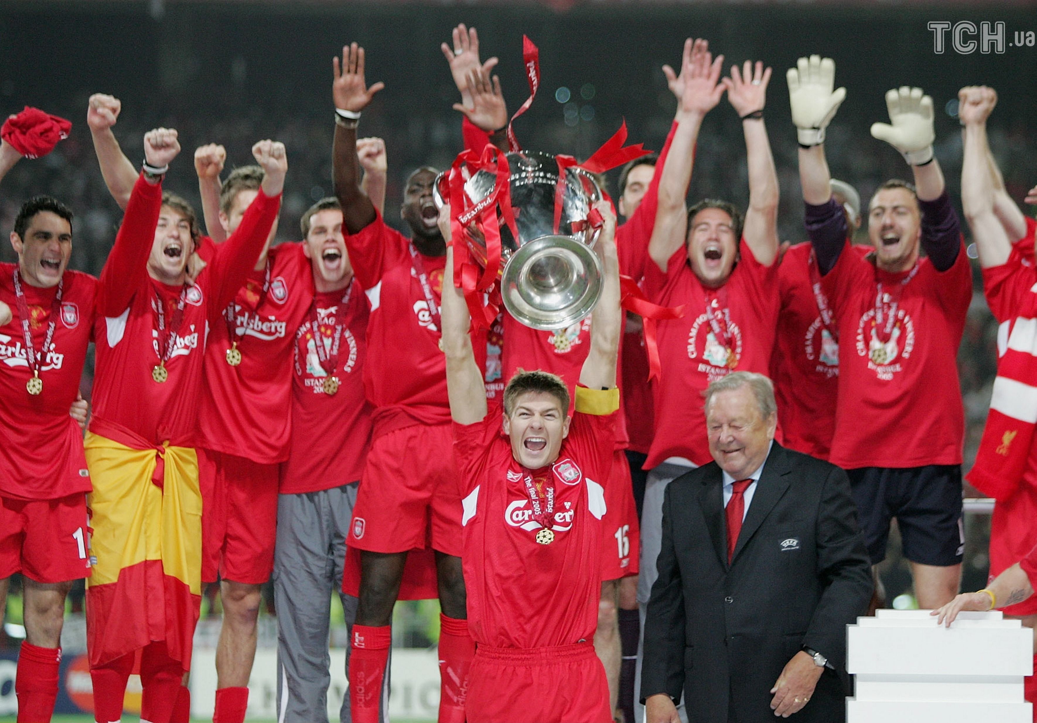 Ліверпуль - Мілан 2005, Ліверпуль переможець ЛЧ
