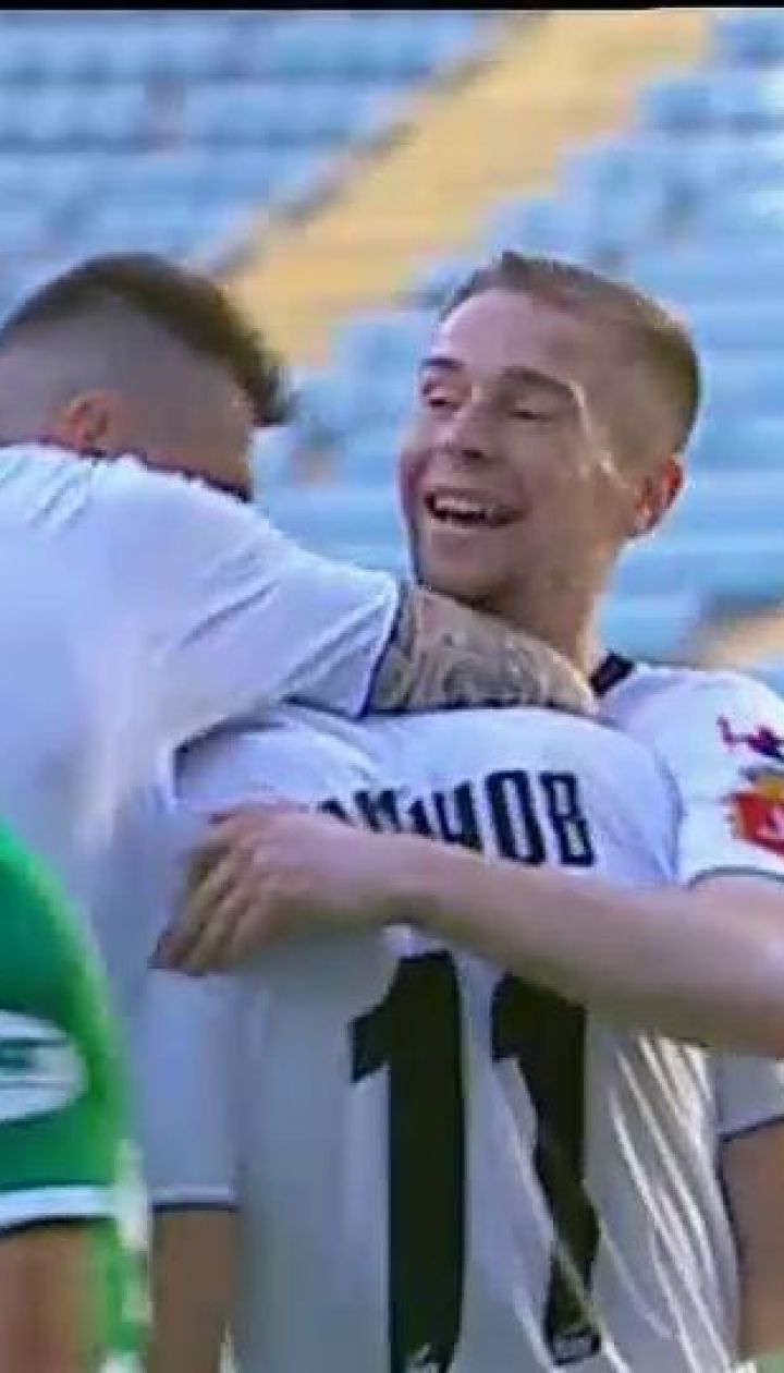 Чорноморець - Карпати - 1:1. Відео голу Смірнова
