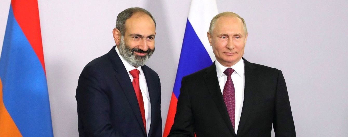 Пашинян уперше поговорив із Путіним після обрання