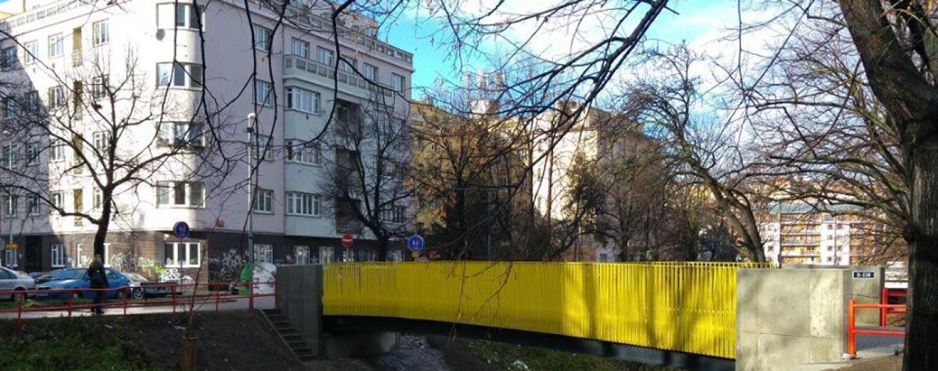 Пішохідний міст у Празі назвали на честь українця