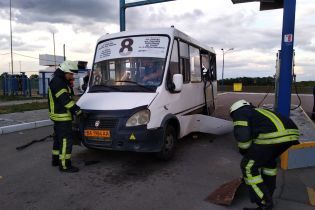 В Кропивницком на автозаправке произошел взрыв
