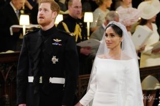 Свадебное платье от Givenchy: образ Меган Маркл в деталях