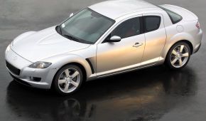 В аварии в Коломые пострадал редкий спорткар Mazda RX-8