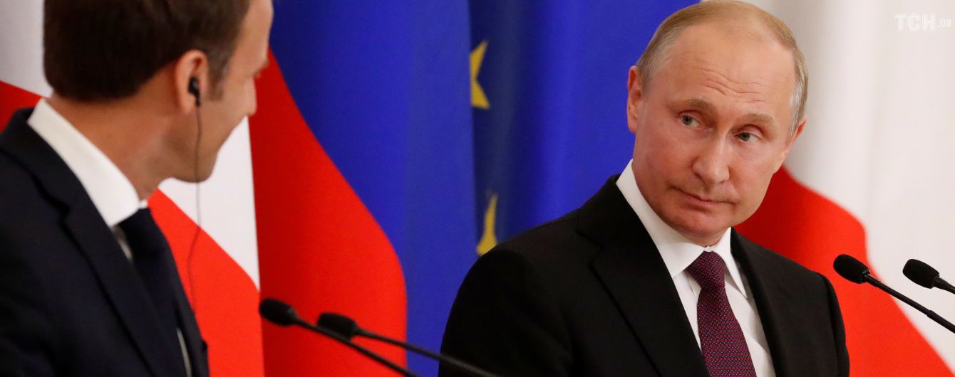 Макрон призвал Путина к "коллективной игре" на международной арене