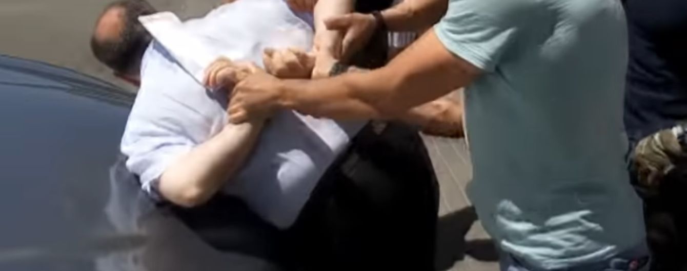 СБУ показала відео затримання замовника "вбивства" журналіста Бабченка