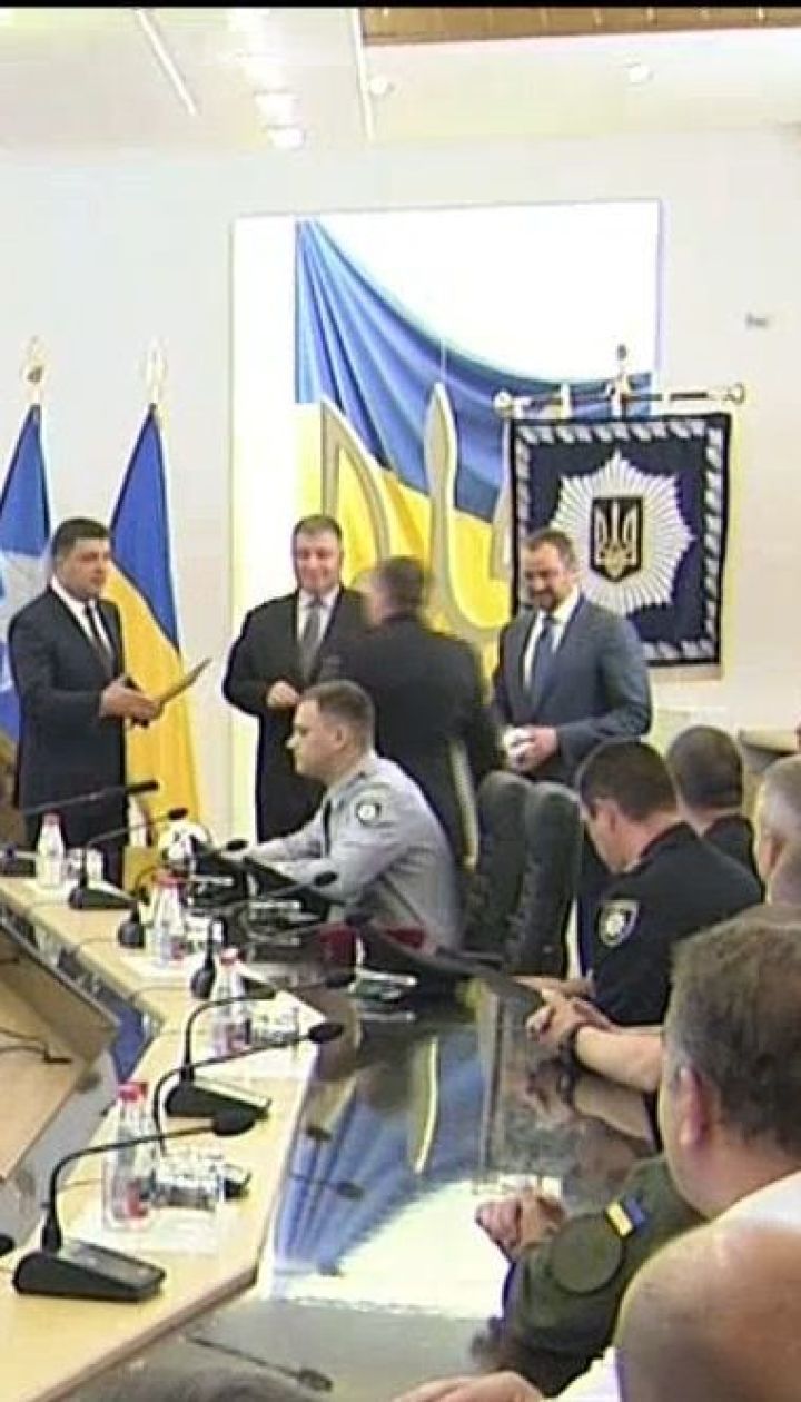 Правоохоронців нагородили за успішне проведення фіналу Ліги чемпіонів у Києві