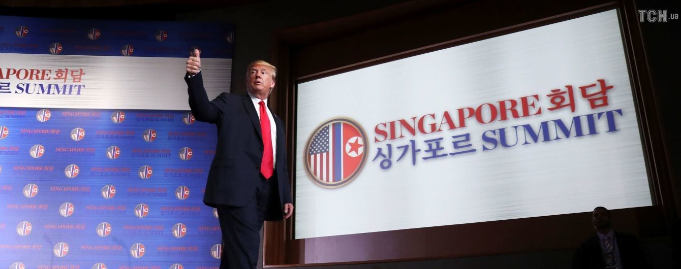 У Сингапурі назвали вартість проведеного саміту між Трампом та Кім Чен Ином