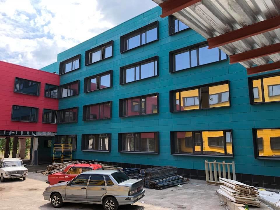 Реконструированная школа в Желтых Водах