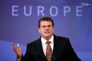 Еврокомиссар Шевчович сообщил результаты первого раунда газовых переговоров между Украиной, РФ и ЕС