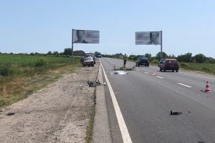 Под Харьковом ВАЗ врезался в группу велосипедистов, есть жертвы