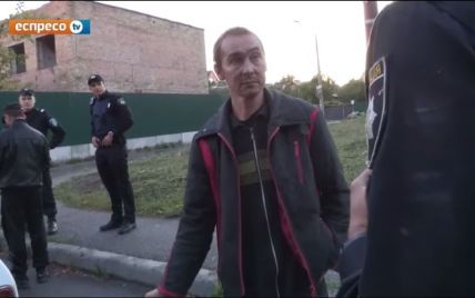 В Киеве милиция вызвала полицию из-за пьяного водителя