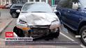 Нетрезвая одесситка украла легковушку и попала в аварию