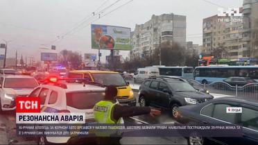 В Луцке задержали 16-летнего водителя, что въехал в толпу людей