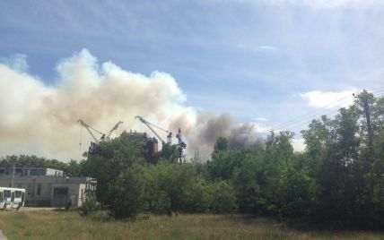В Чернобыле в лесополосе начались значительные пожары